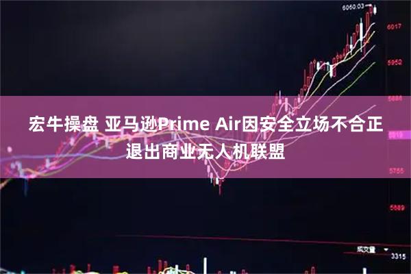 宏牛操盘 亚马逊Prime Air因安全立场不合正退出商业无人机联盟