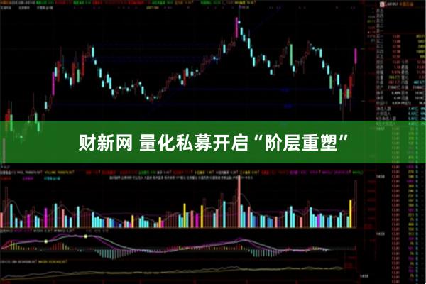 财新网 量化私募开启“阶层重塑”