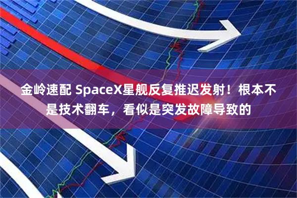 金岭速配 SpaceX星舰反复推迟发射！根本不是技术翻车，看似是突发故障导致的