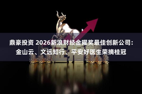 鼎豪投资 2026新浪财经金曜奖最佳创新公司：金山云、文远知行、平安好医生荣摘桂冠