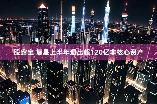 股鑫宝 复星上半年退出超120亿非核心资产